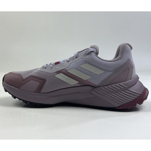 Adidas Terrex Soulstride Womens 9 Trail Running Shoes Purple Burgundy IH3450 - Picture 3 of 10